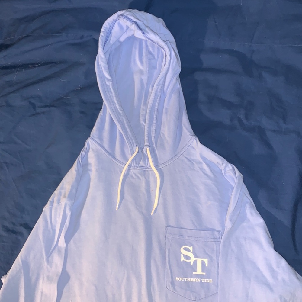 Southern Tide long sleeve hooded tee
